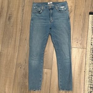 Agolde distressed denim